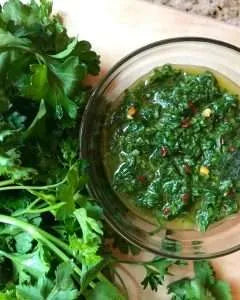Cilantro Chimichurri Recipe – Big Horn Olive Oil