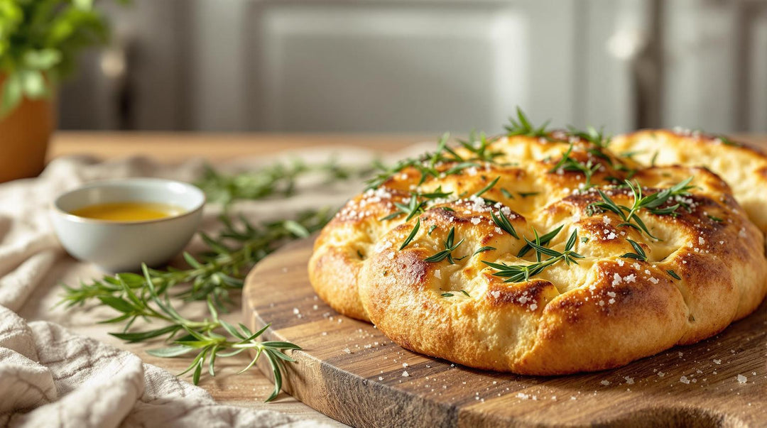 Mediterranean Herb Focaccia Recipe