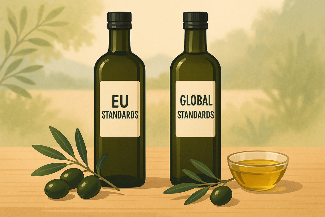 EU EVOO Standards vs. Global Standards