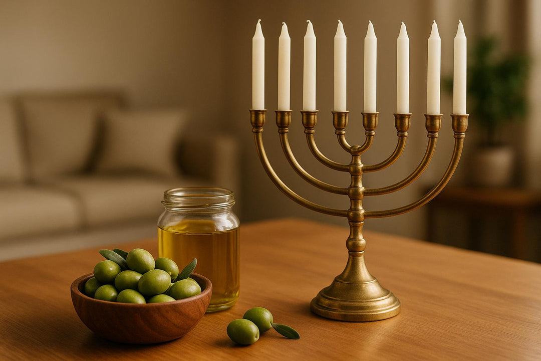 Pure Olive Oil in Jewish Rituals