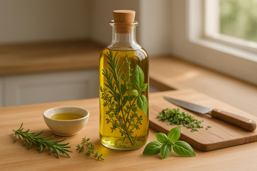5 Steps to Make Herb-Infused Olive Oil