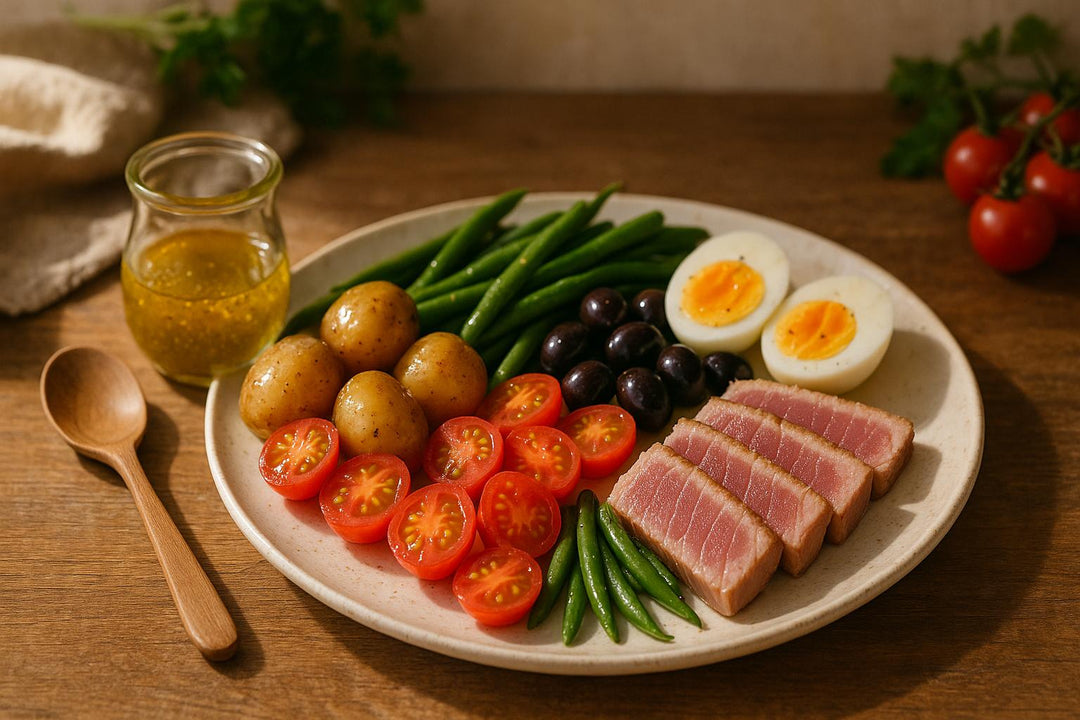 Classic Niçoise Salad with Olive Oil Vinaigrette