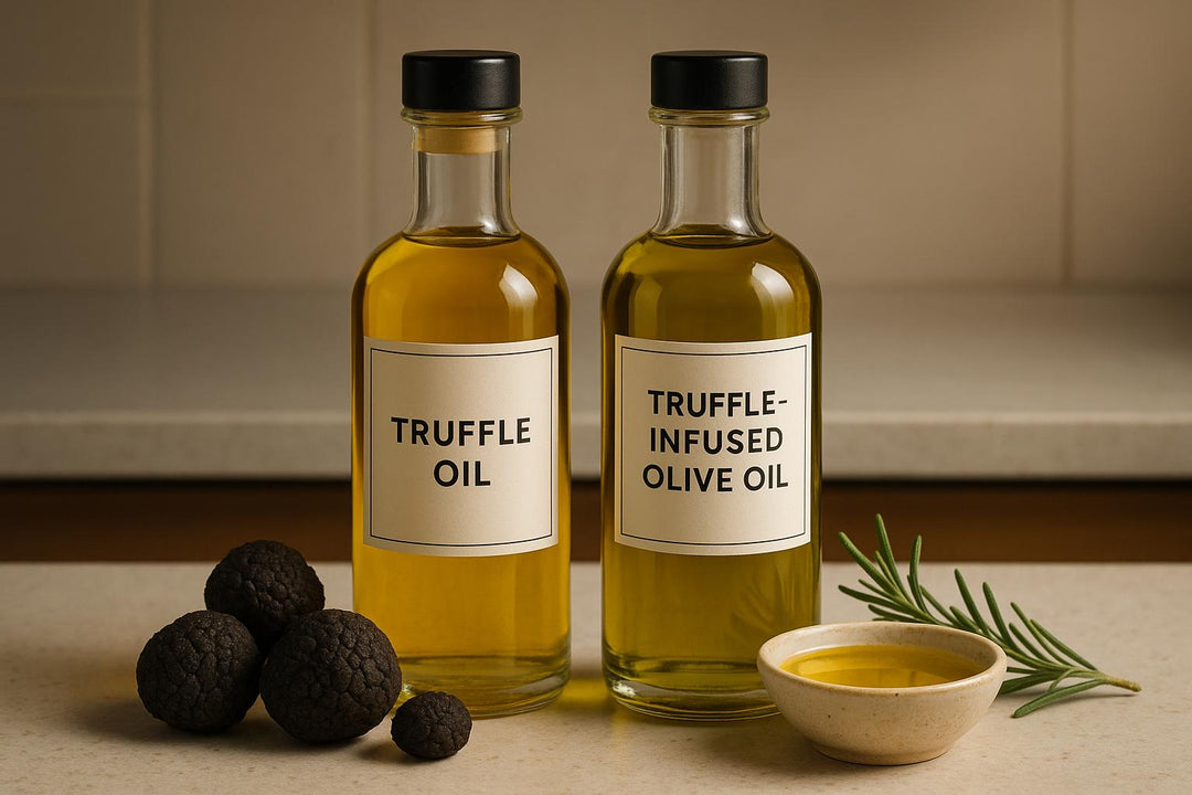 Truffle Oil vs. Truffle-Infused Olive Oil