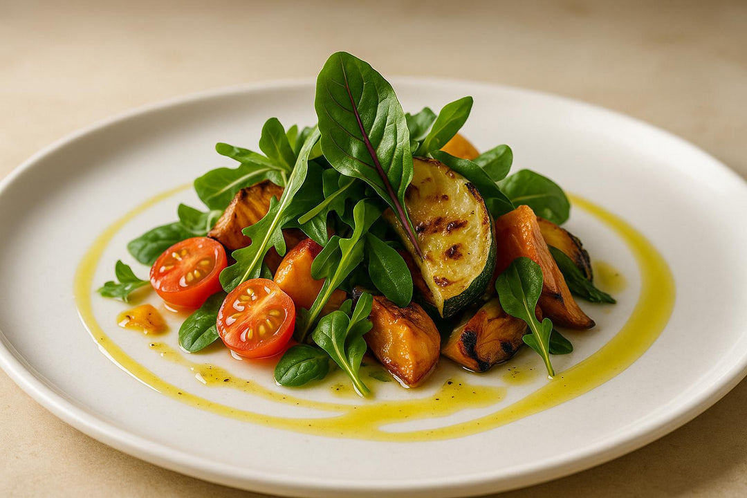 How Olive Oil Elevates Food Presentation