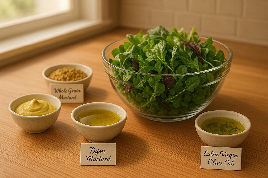 5 Mustard and Olive Oil Pairings for Salads