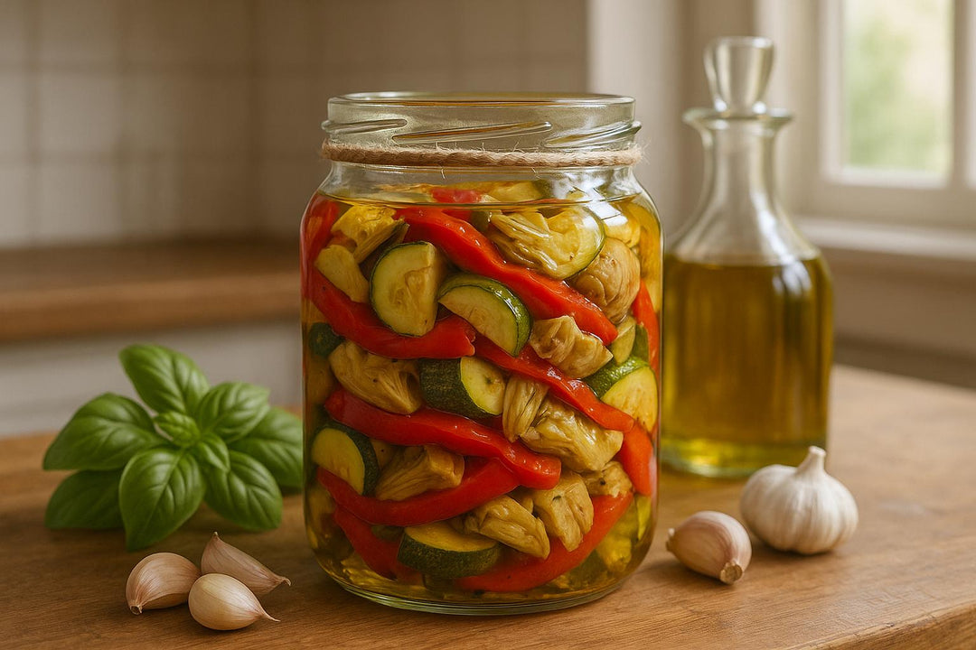 Sott'olio: Vegetables Preserved in Olive Oil