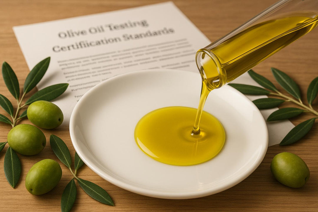 Olive Oil Testing vs. Certification Standards