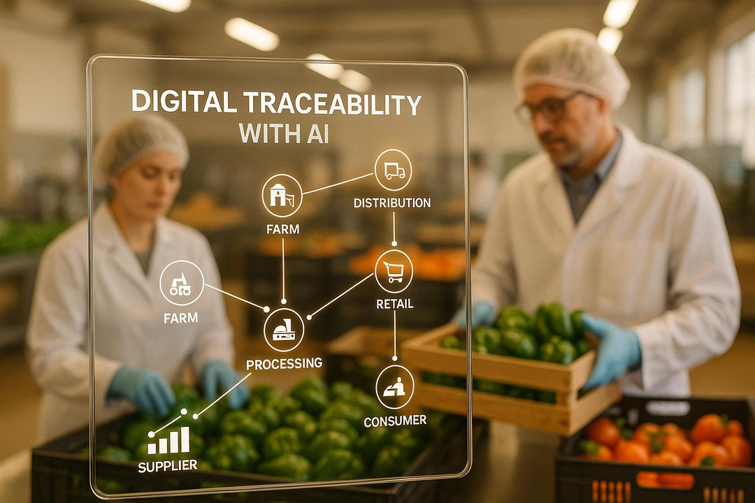 Digital Traceability with AI in Food Supply Chains