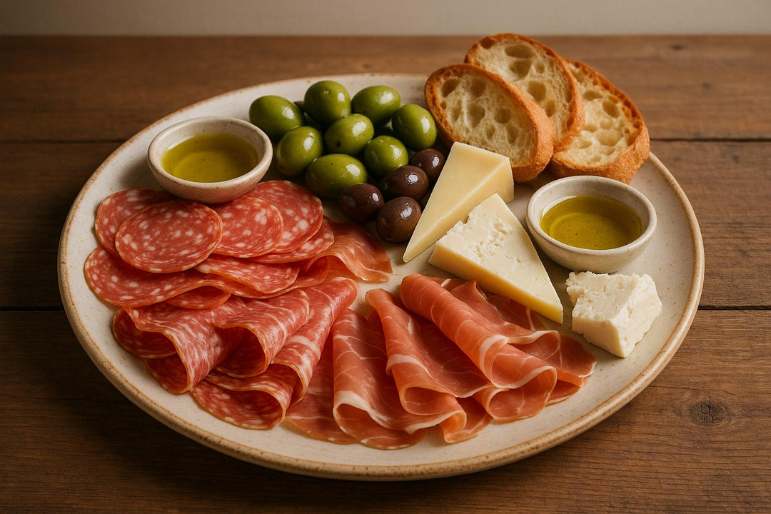 How to Build an Antipasto Platter with Olive Oil