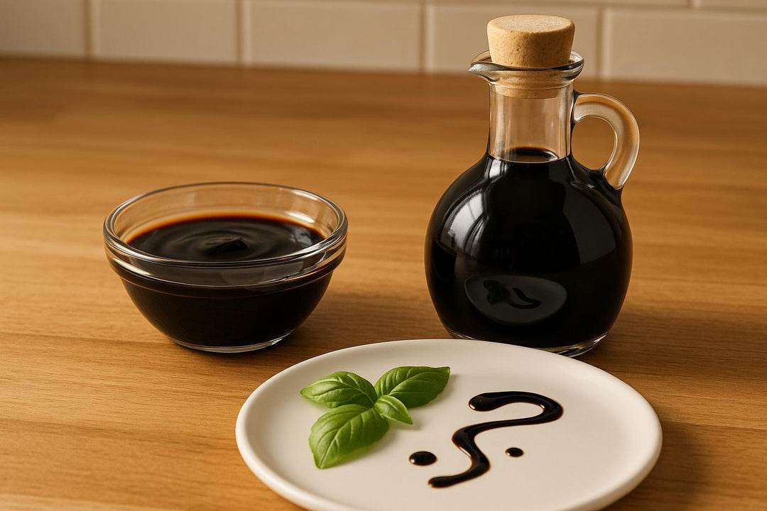 Balsamic Reduction vs. Balsamic Vinegar