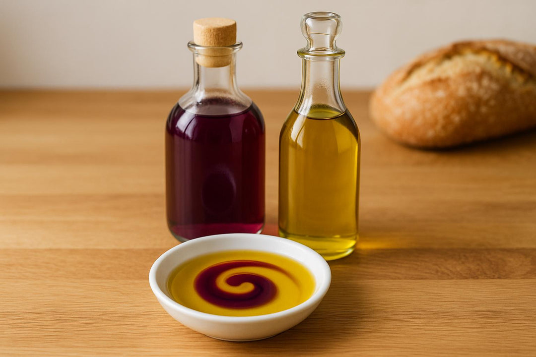 How To Pair Violet Vinegar With Olive Oil