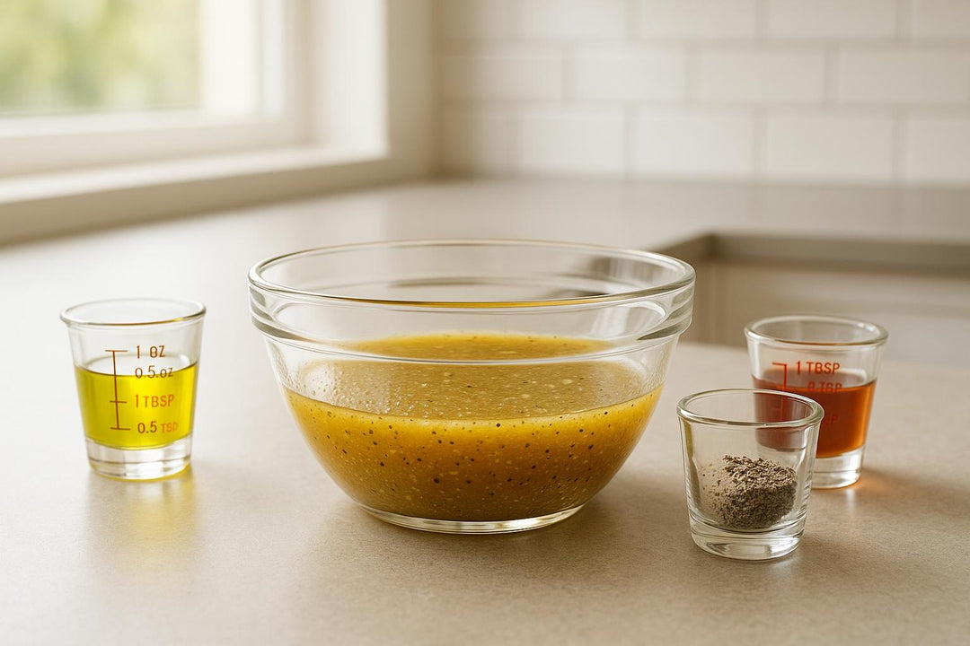 Olive Oil & Vinegar Dressing Calculator