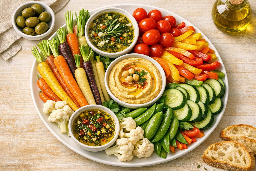 Ultimate Guide to Crudités and Olive Oil Dips