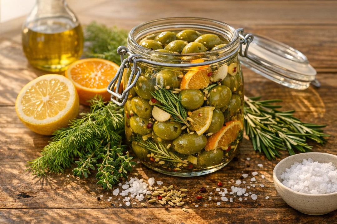 How to Brine Olives Provence Style