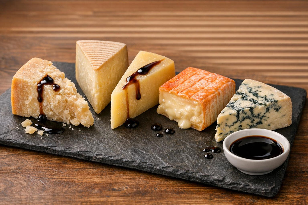 Top 5 Cheeses for Aged Balsamic Vinegar