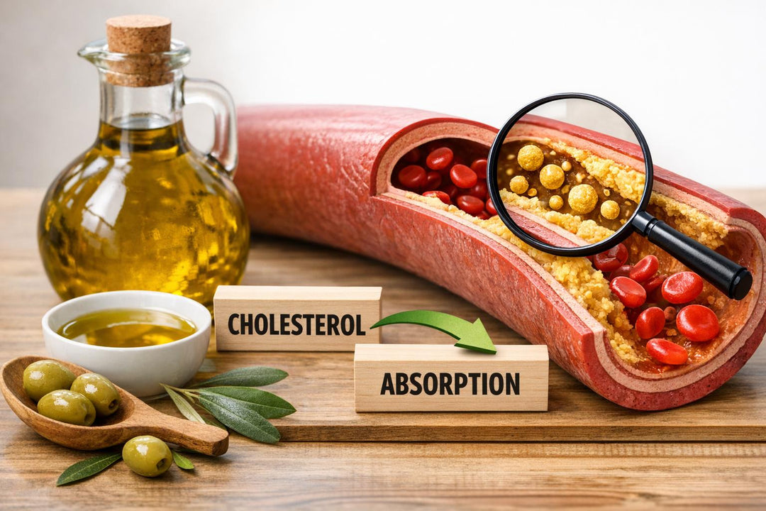 How Olive Oil Reduces Cholesterol Absorption