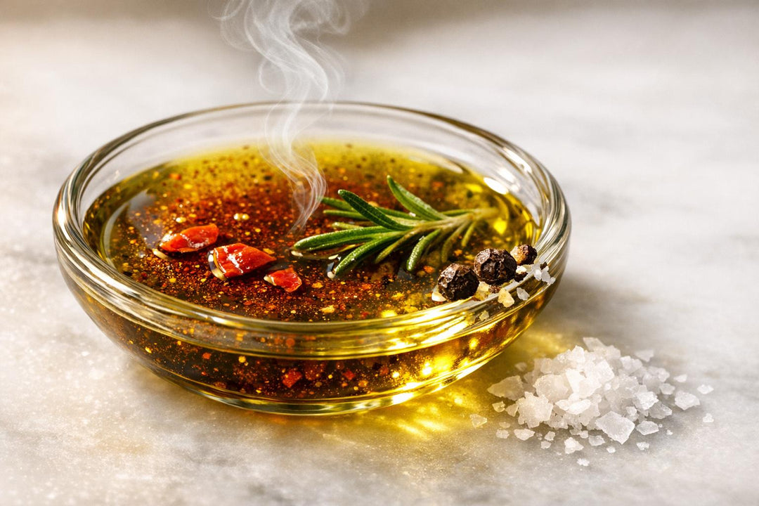 Health Benefits of Smoked Spice Olive Oils