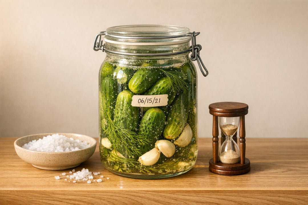 How Salt, Microbes, and Time Preserved Food