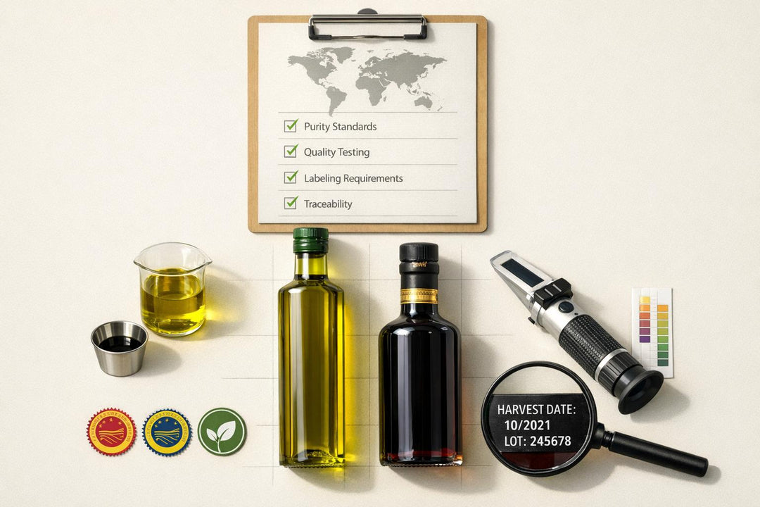 Global Standards for Olive Oil and Vinegar