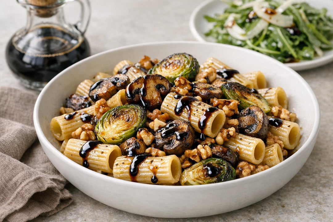 Holiday Vegan Pasta: Balsamic Pairing Tips