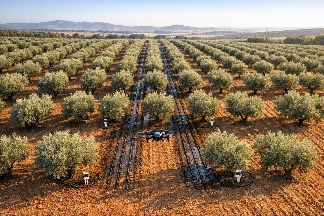 How AI Predicts Water Needs in Olive Groves