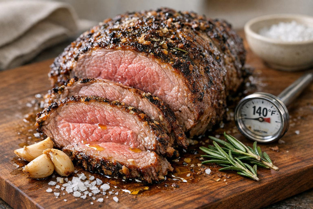 Roasting Lamb with Garlic and Olive Oil