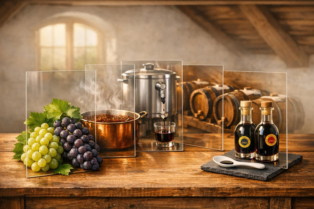 Steps in Making Balsamic Vinegar of Modena