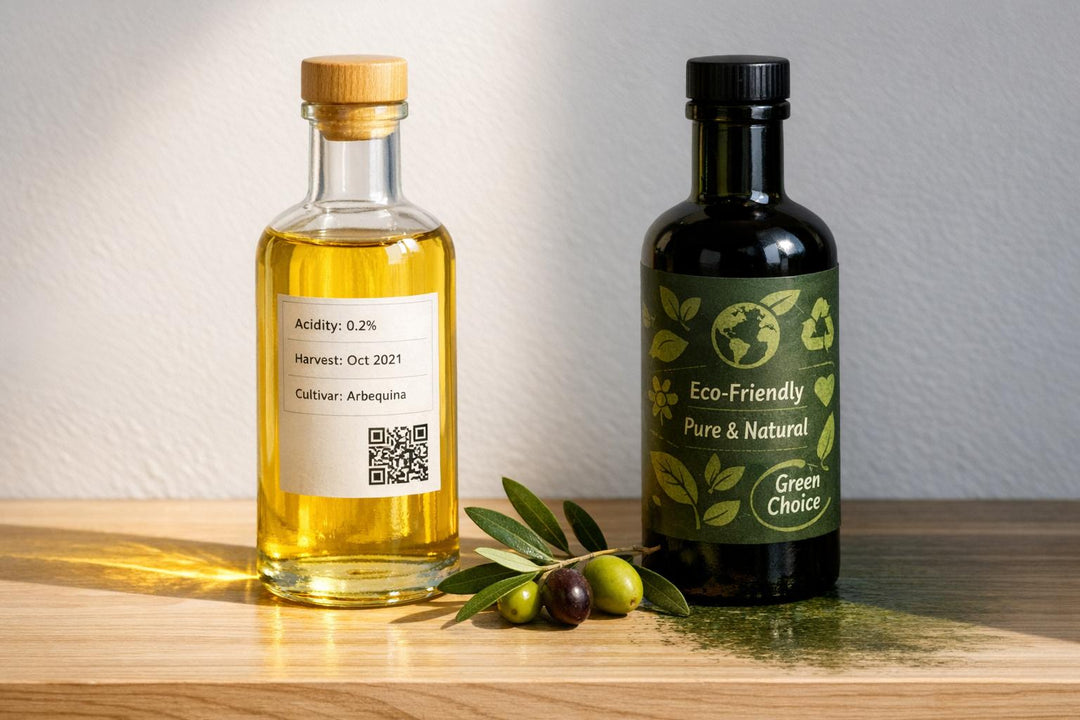 Transparency vs. Greenwashing in Olive Oil
