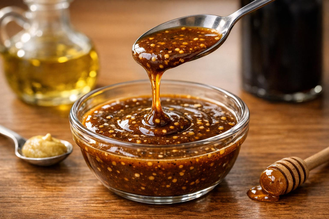 How to Make Dijon Balsamic Sauce