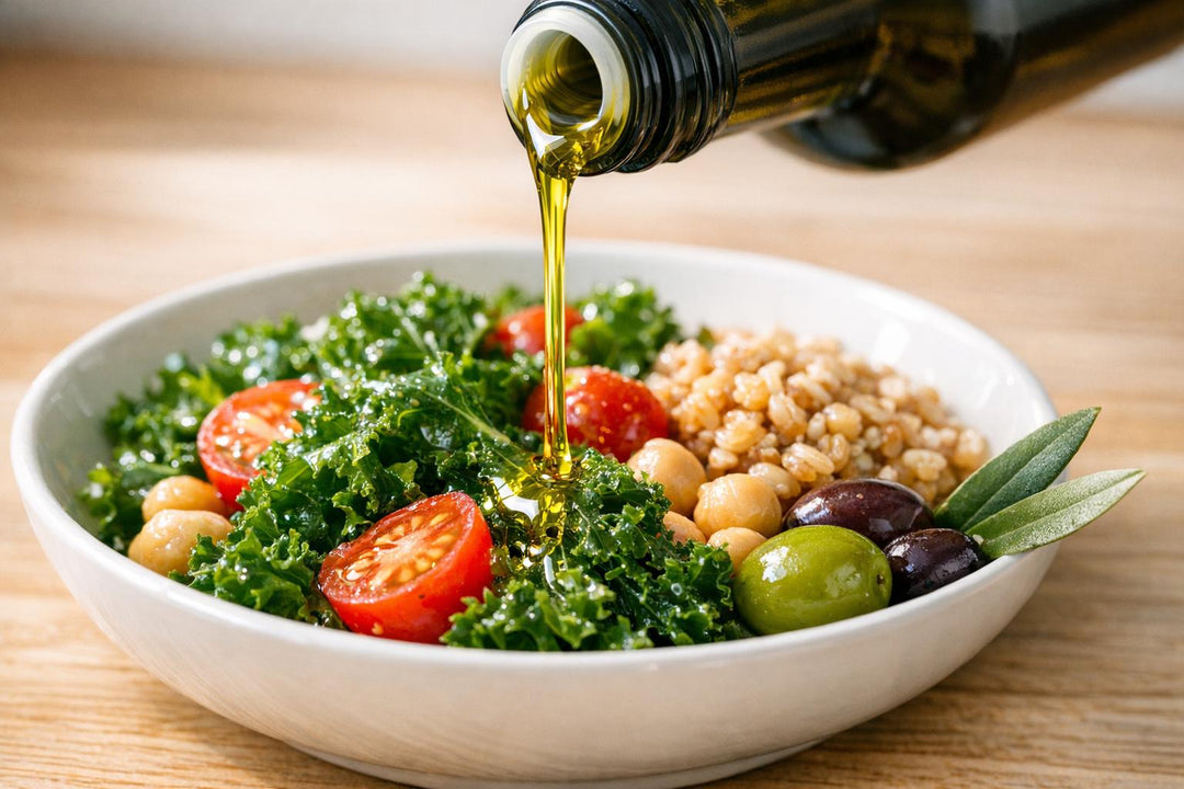 Health Benefits of EVOO in Plant-Based Diets