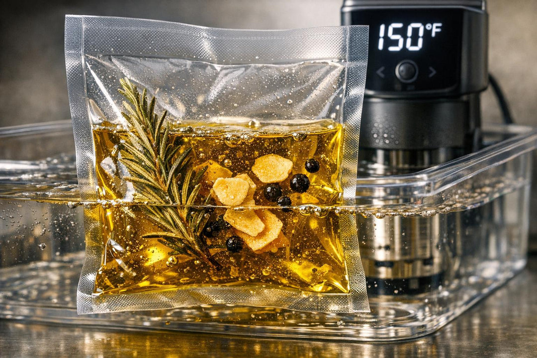 Infusing Olive Oil Sous Vide: Temperature Checklist