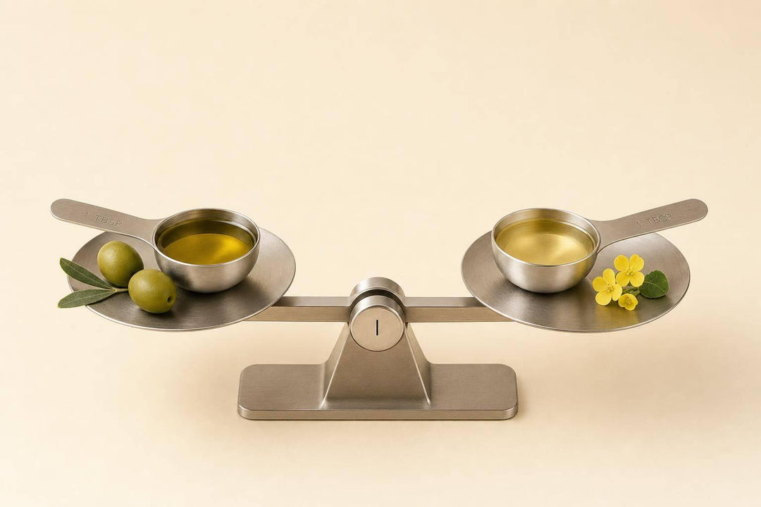 Olive Oil vs. Canola Oil: Calorie Comparison