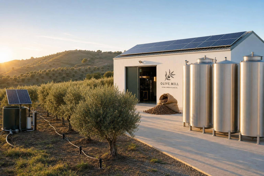 How Renewable Energy Lowers Olive Oil Carbon Footprint