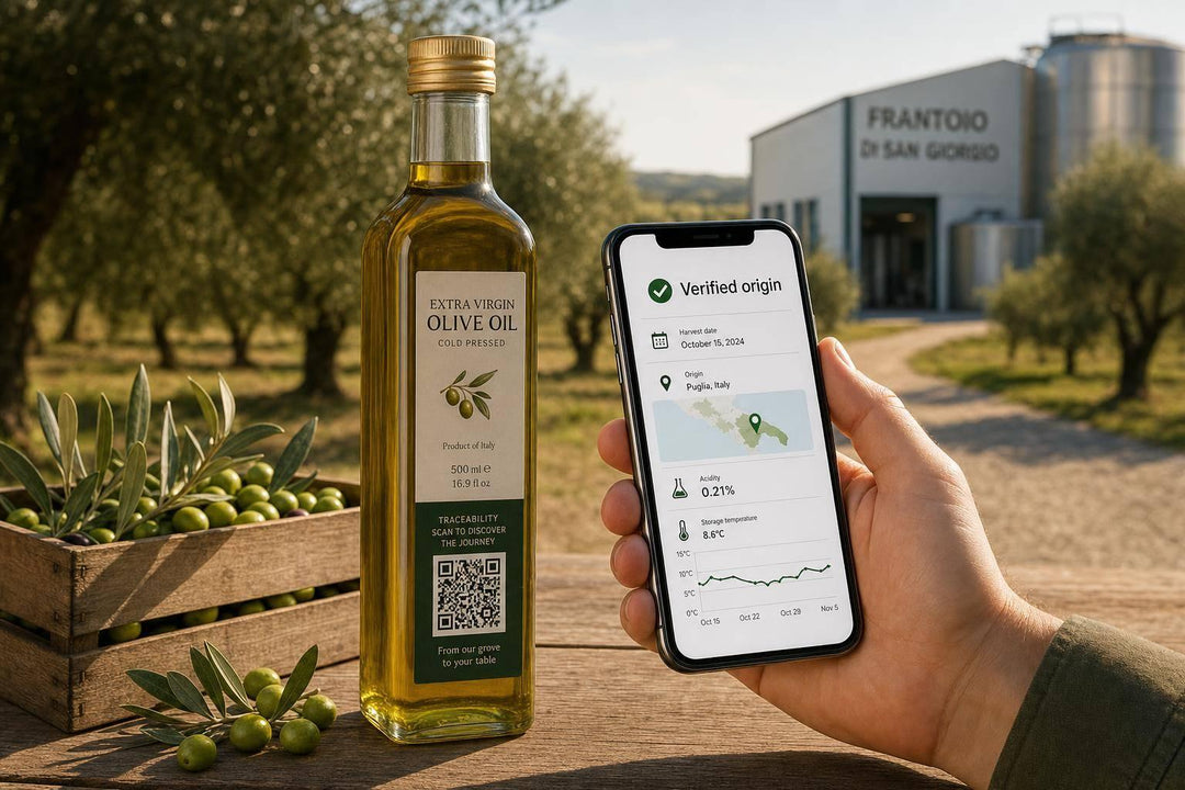 Cloud Traceability for Growing Olive Oil Supply Chains