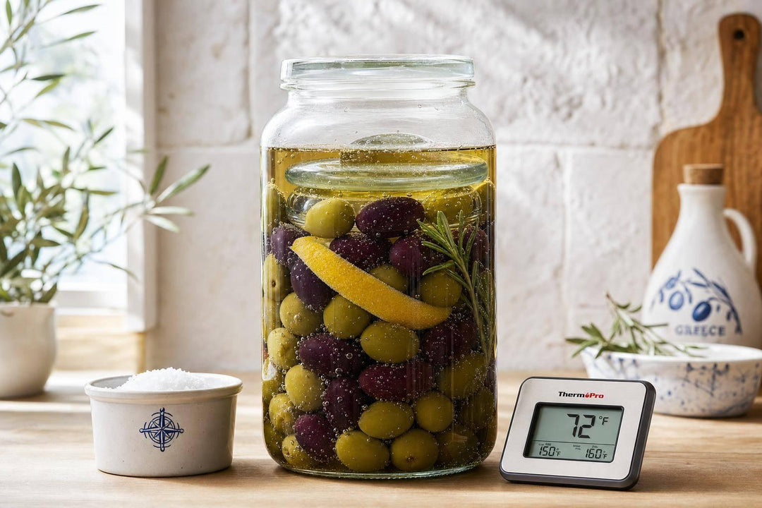 How Greeks Preserve Olives Through Fermentation