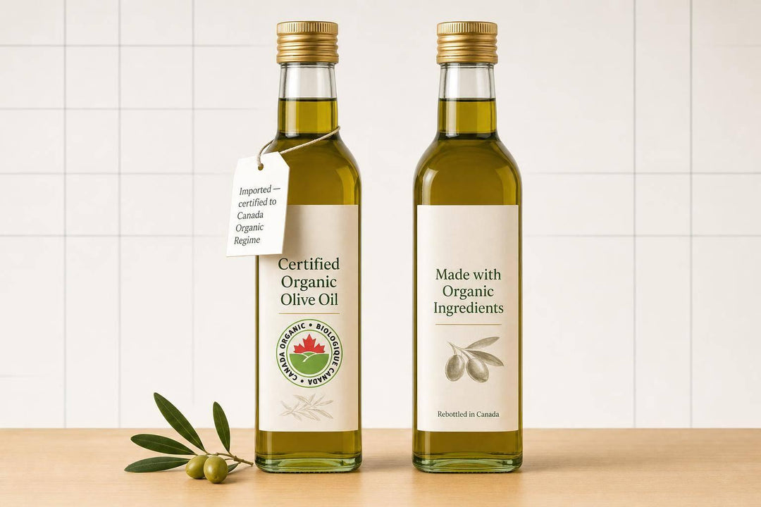 Canadian Organic Standards for Olive Oil