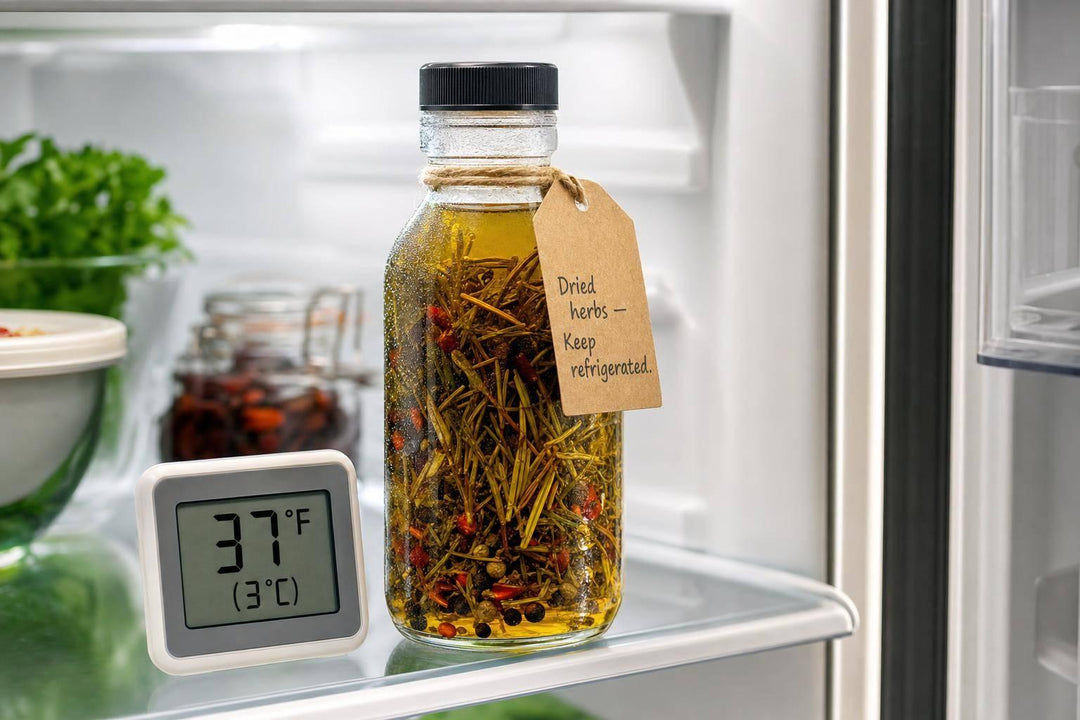 Preventing Botulism in Herb Oil Infusions