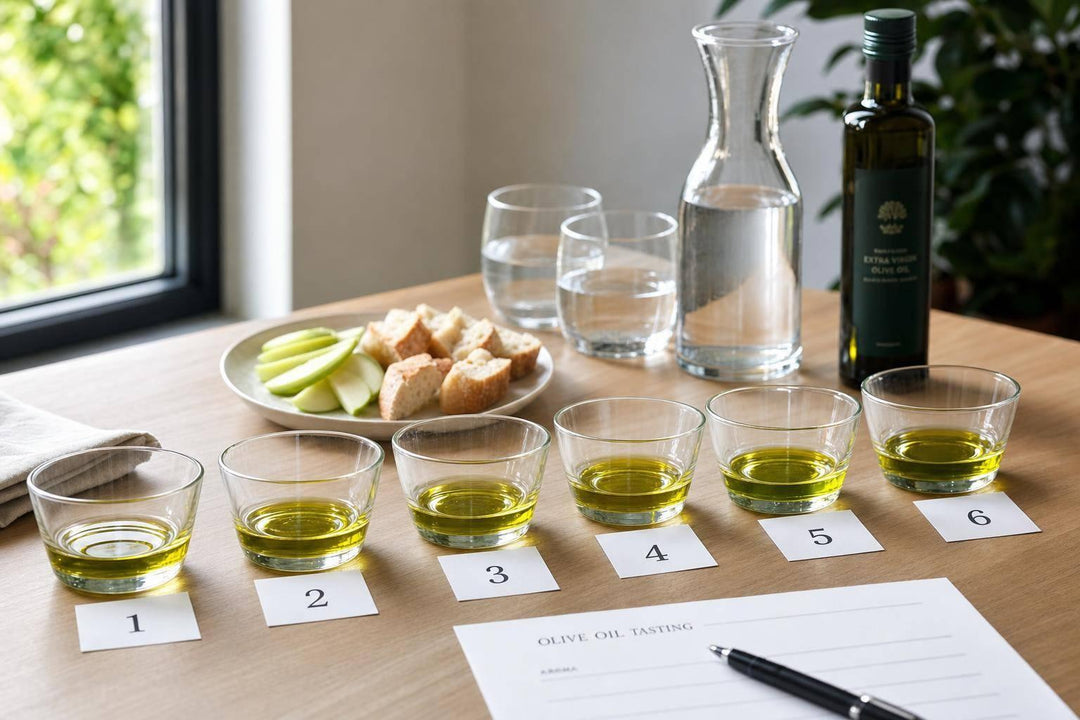 Checklist for Hosting an Olive Oil Tasting Event