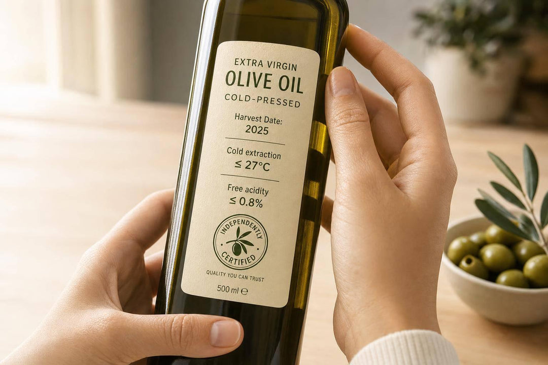 Cold-Pressed Olive Oil: Certification Explained