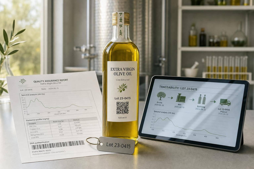 Traceability Tools for Olive Oil Quality Assurance