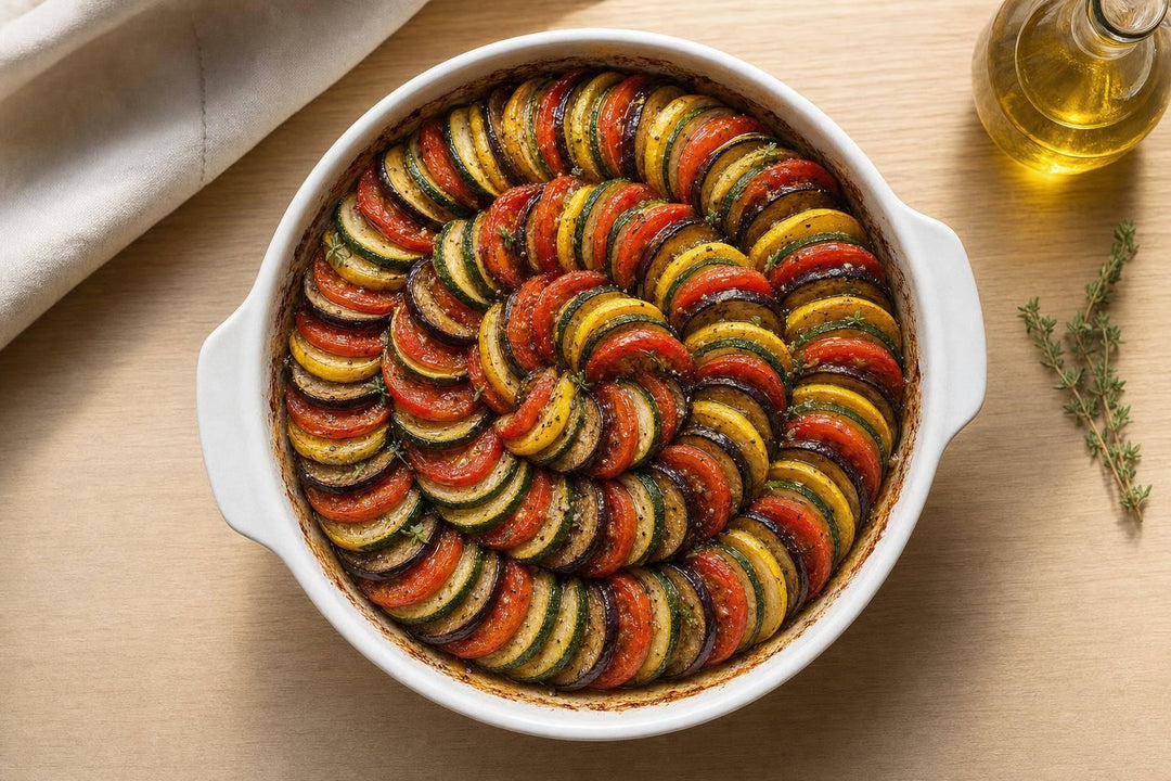 Tian Provençal Recipe with Olive Oil