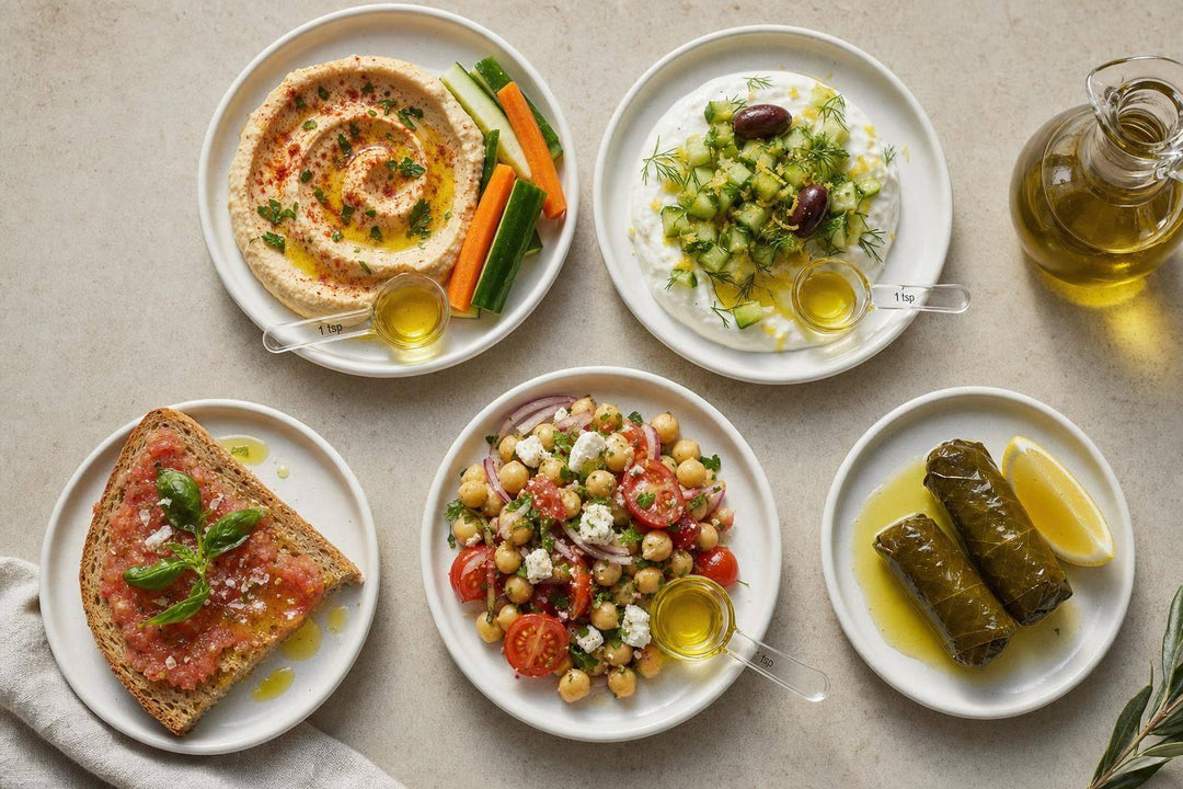 Mediterranean Snacks with Olive Oil: 5 Recipes