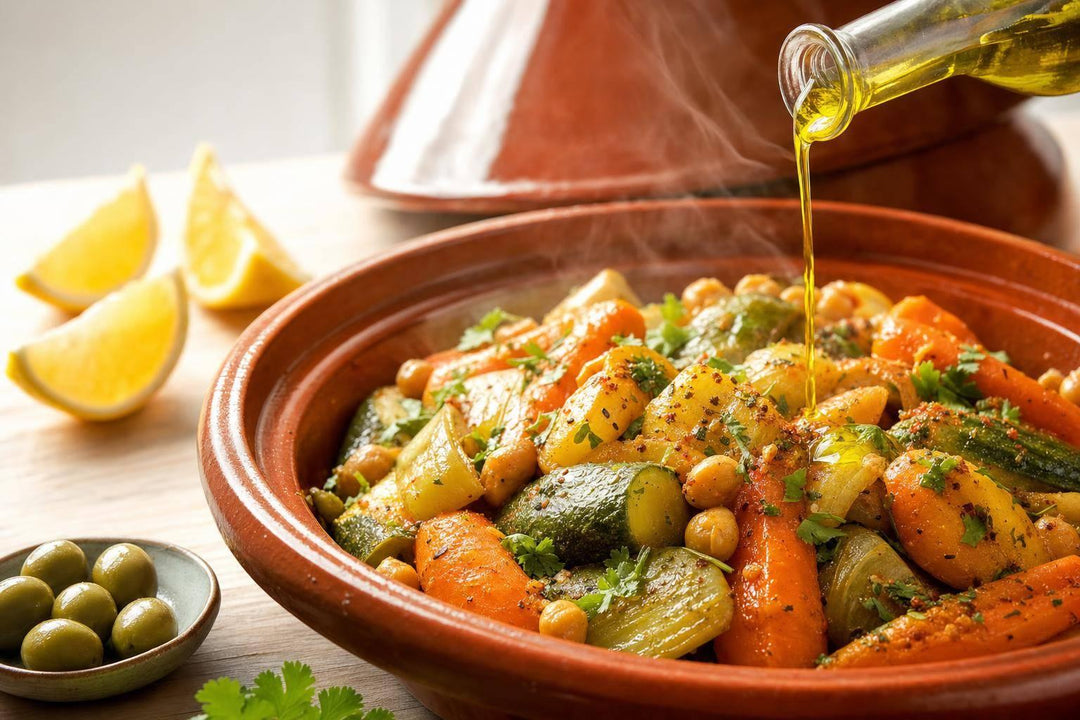 Health Benefits of Tagines with EVOO