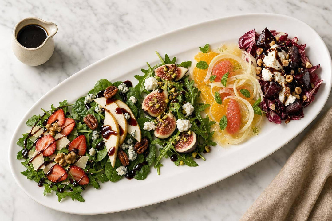 5 Balsamic Vinegar Pairings for Festive Salads