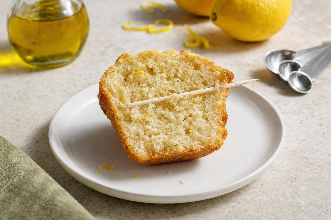 Lemon Olive Oil Muffins - Vegan Baking Guide