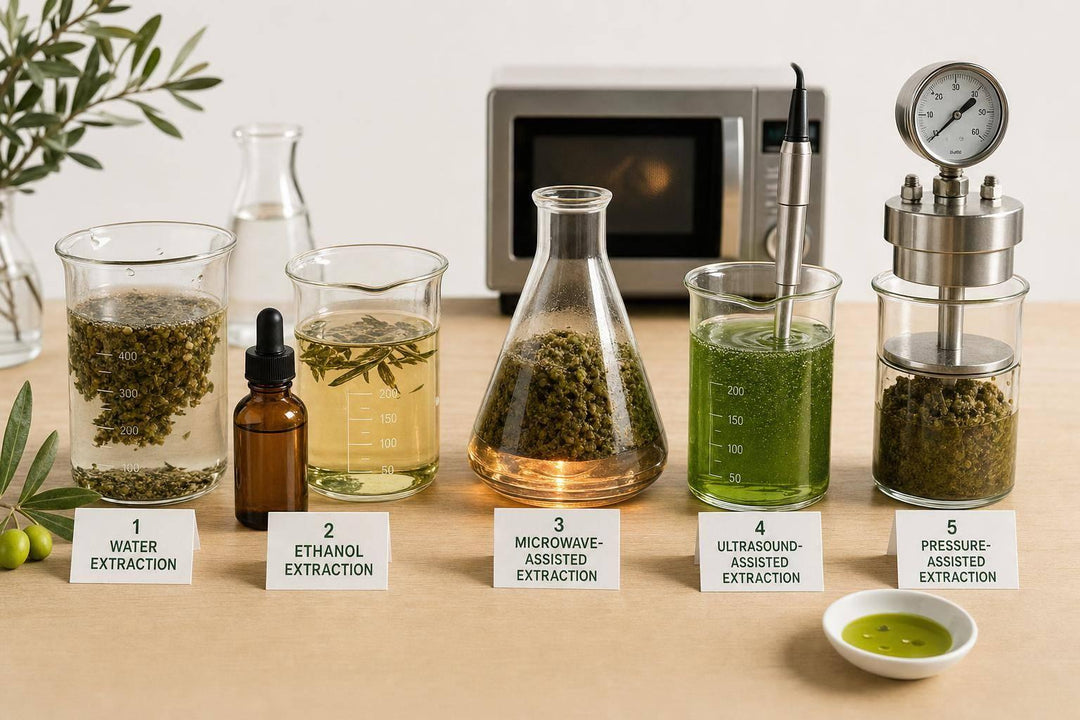5 Green Extraction Methods for Olive Byproducts