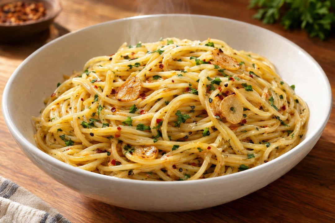 Spaghetti Aglio e Olio: Italian Pasta Recipe