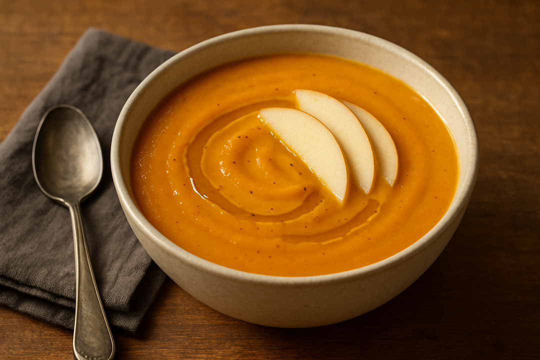 Autumn Apple & Butternut Soup