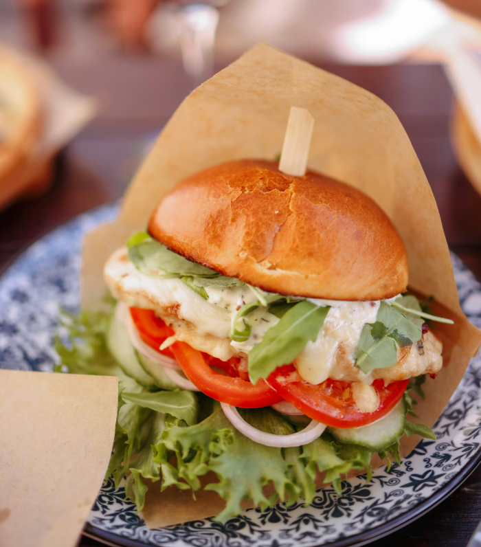 Garden Herb Chicken Burgers