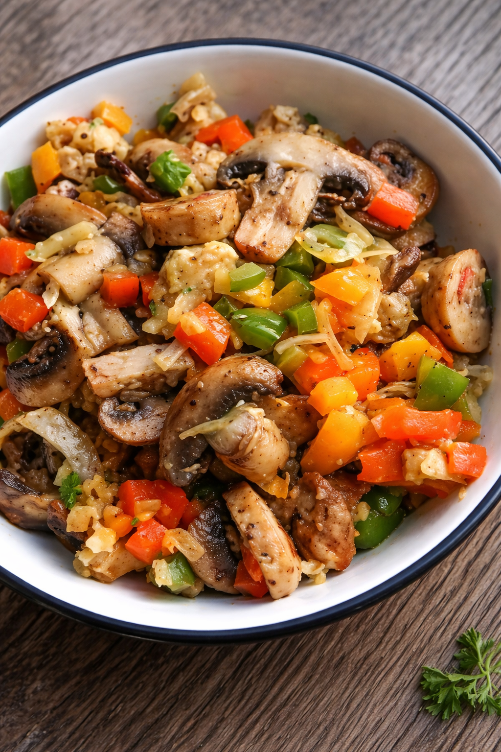 Loaded Sausage & Veggie Hash